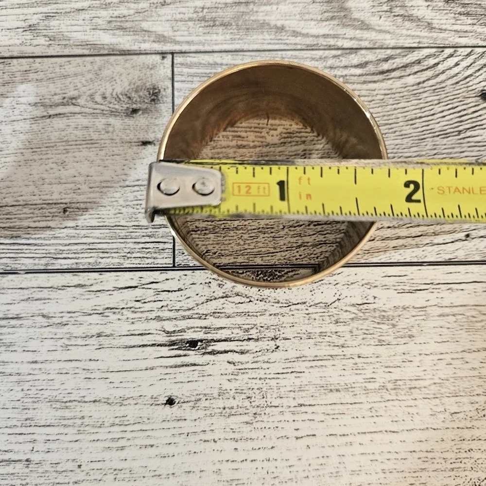 Brass Napkin Rings Set of 2